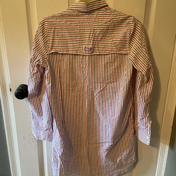 Vineyard Vines seersucker cover up dress - Picture 8 of 8